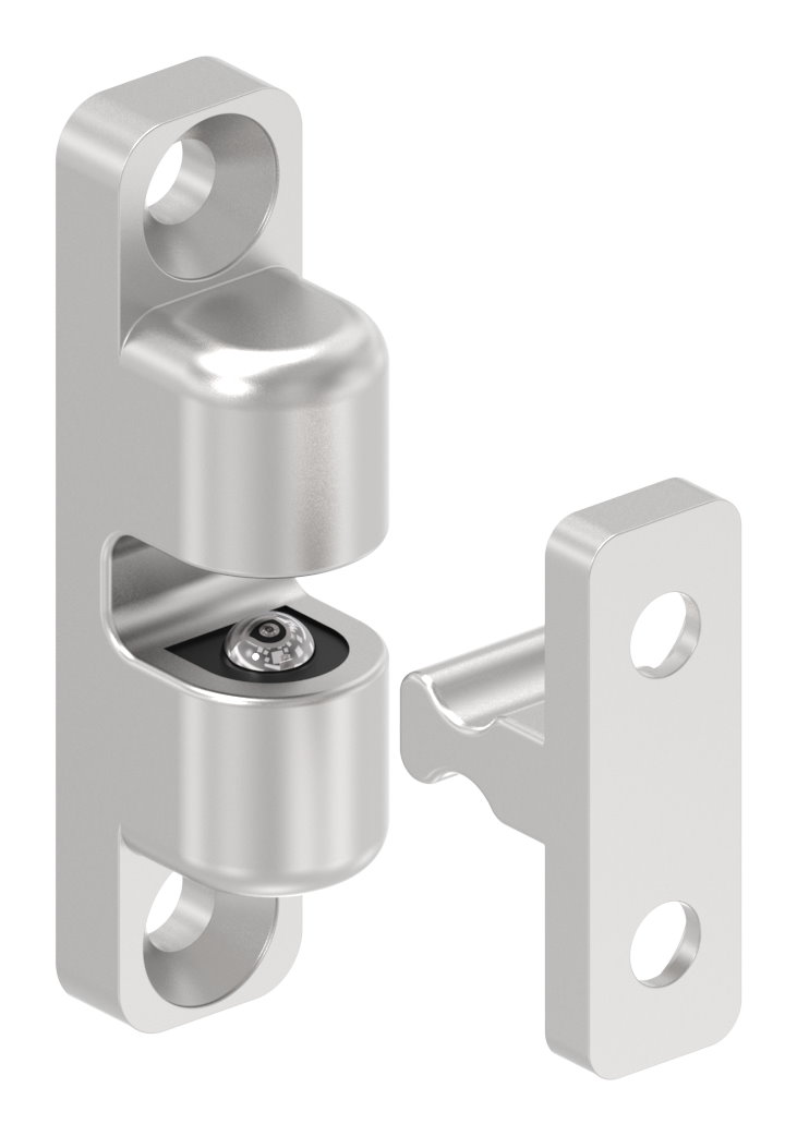 Kugelschnäpper mit Haltekraft 40N, V2A