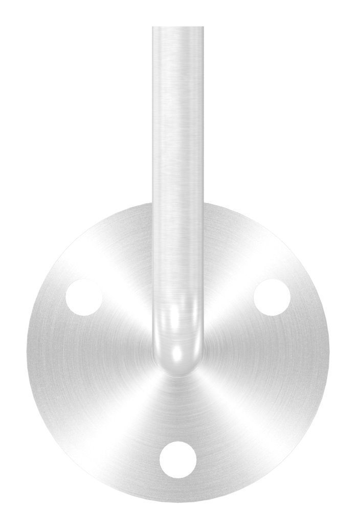 Handlaufhalter zum Anschweißen (Ronde und Bügel verschweißt), V2A