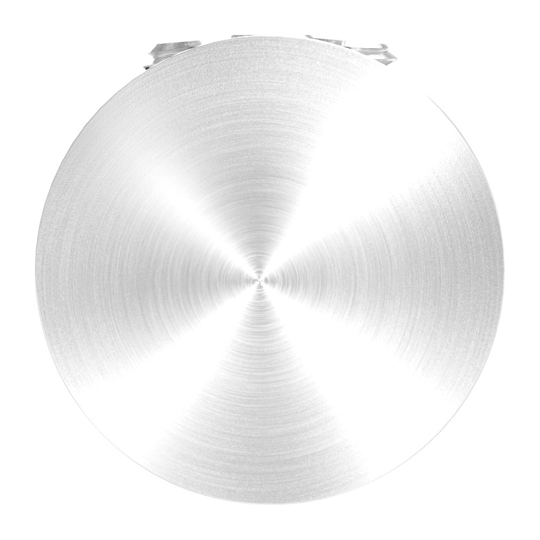 Querstabhalter zum Stoßen für geraden Anschluss, 12,2mm Bohrung, V2A