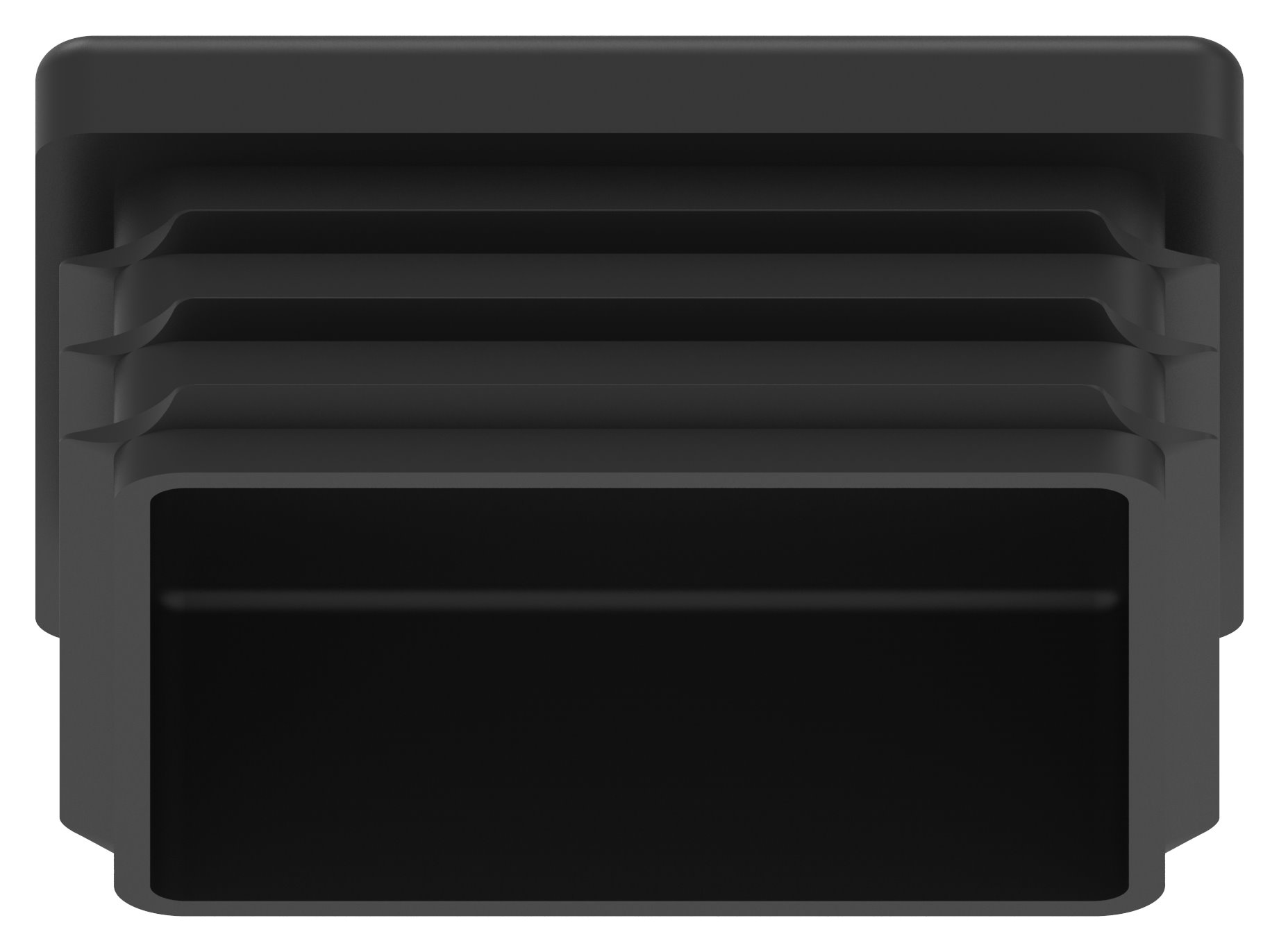 Kunststoffkappe für Quadratrohr 50x50mm