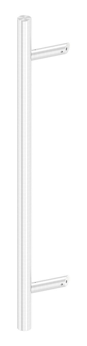 Stoßgriff inkl. Halter mit 45° Schräge 45° mit L: 800mm, V2A Stoßgriff inkl. Halter mit 45° Schräge 45° mit L: 800mm, V2A