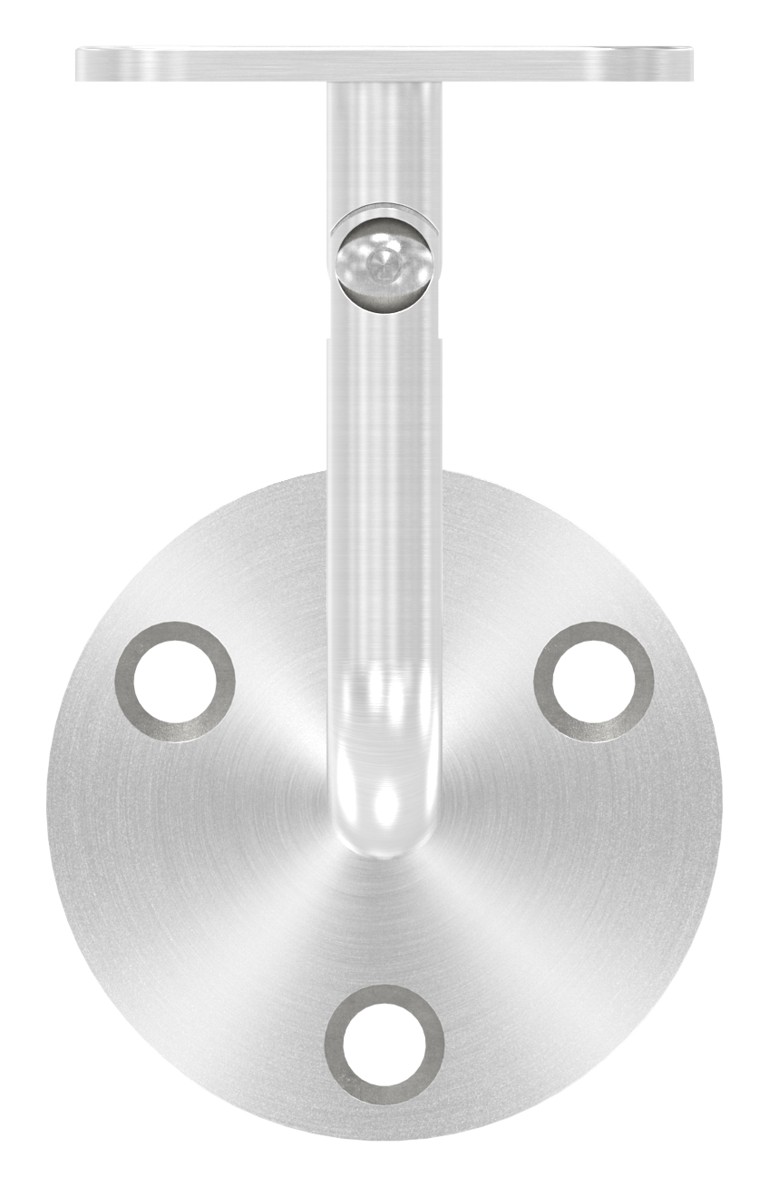 Handlaufhalter mit flacher Halteplatte
