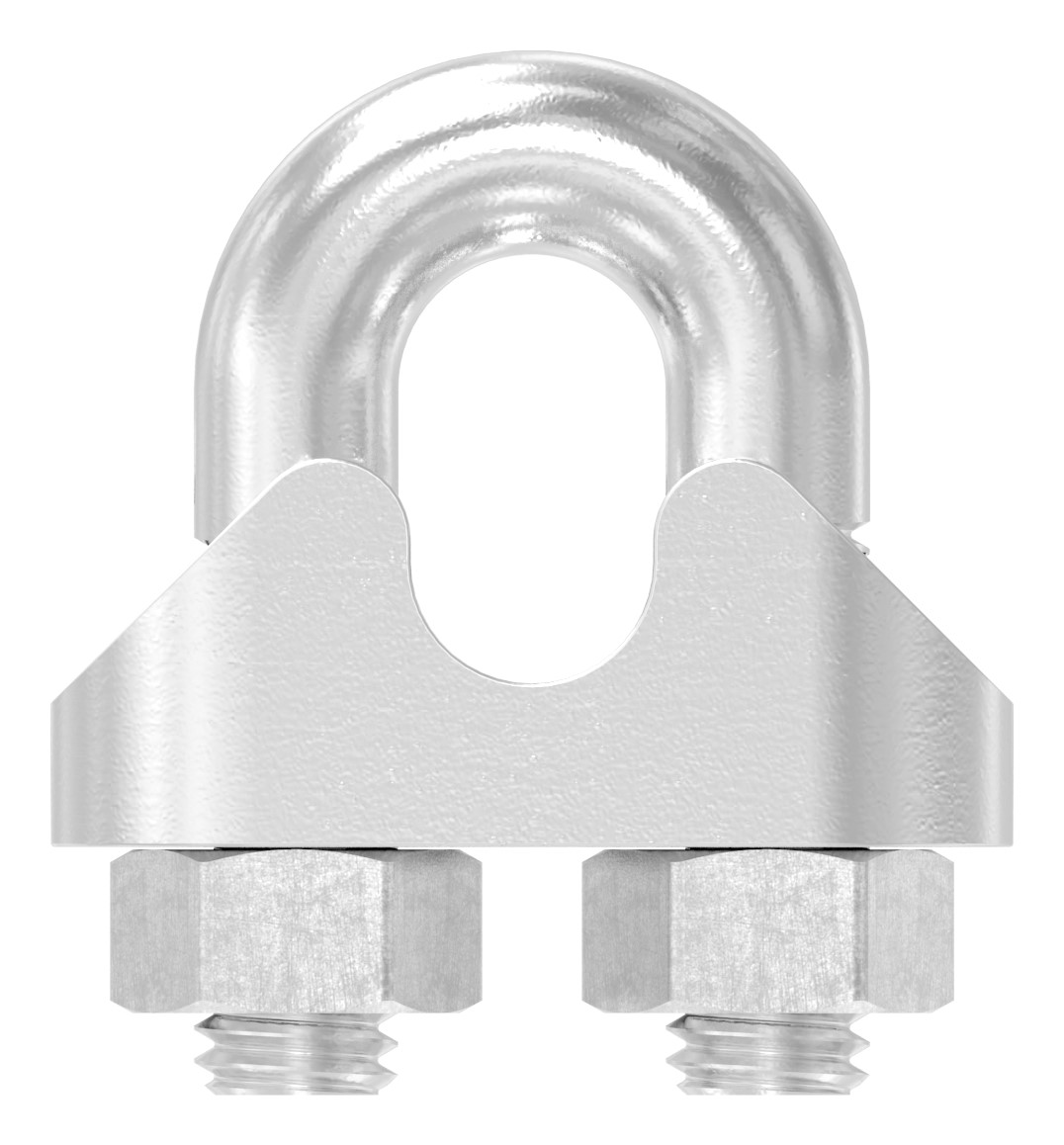 Drahtseilklemmen für Seil 5mm, V4A Drahtseilklemmen für Seil 5mm, V4A