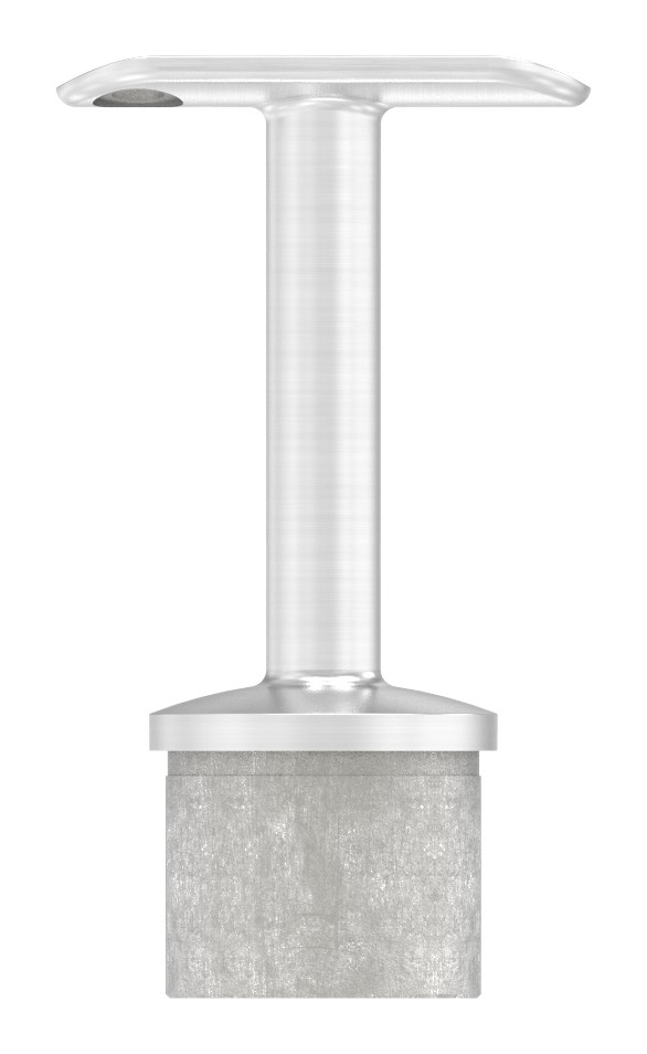Rohrabschlussstopfen mit Stift für LED Handlauf, V2A
