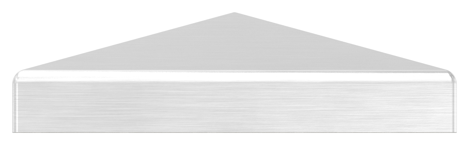 Pyramidenkappe, für Rohr 70x70mm, V2A