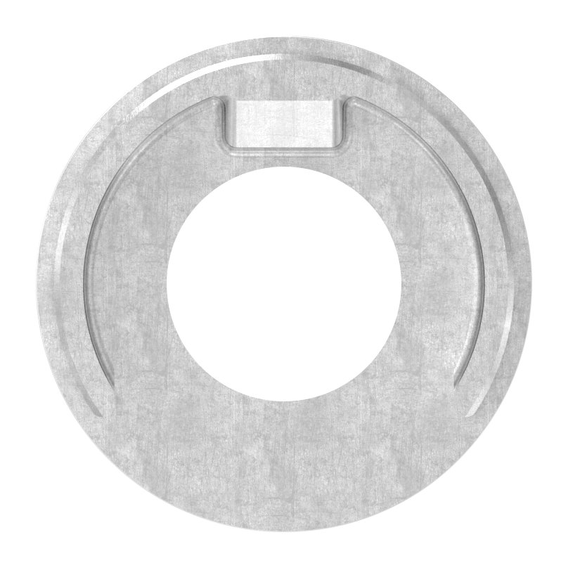 Verbinder für Nutrohr 42,4x1,5mm, V4A