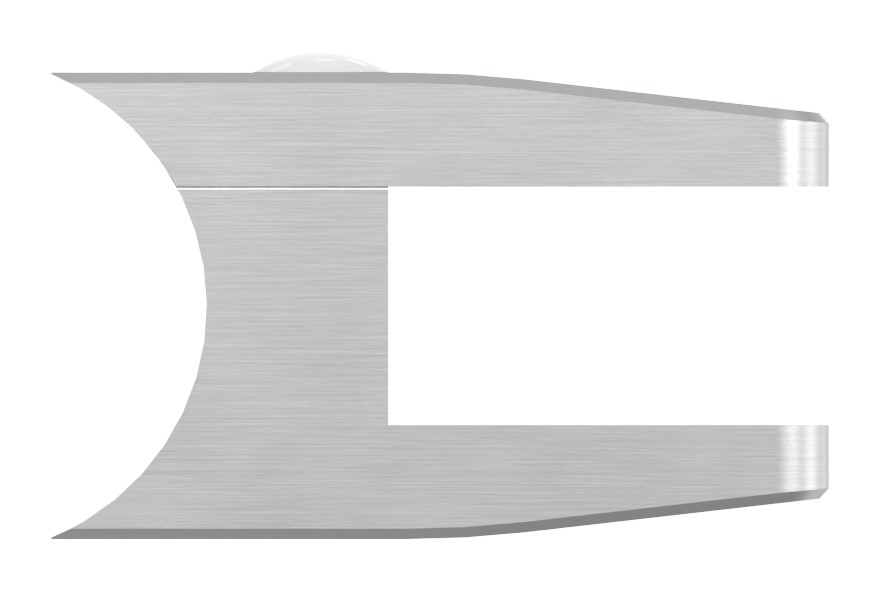 Glasklemme Mod. 39, Anschluss: 48,3mm, V4A