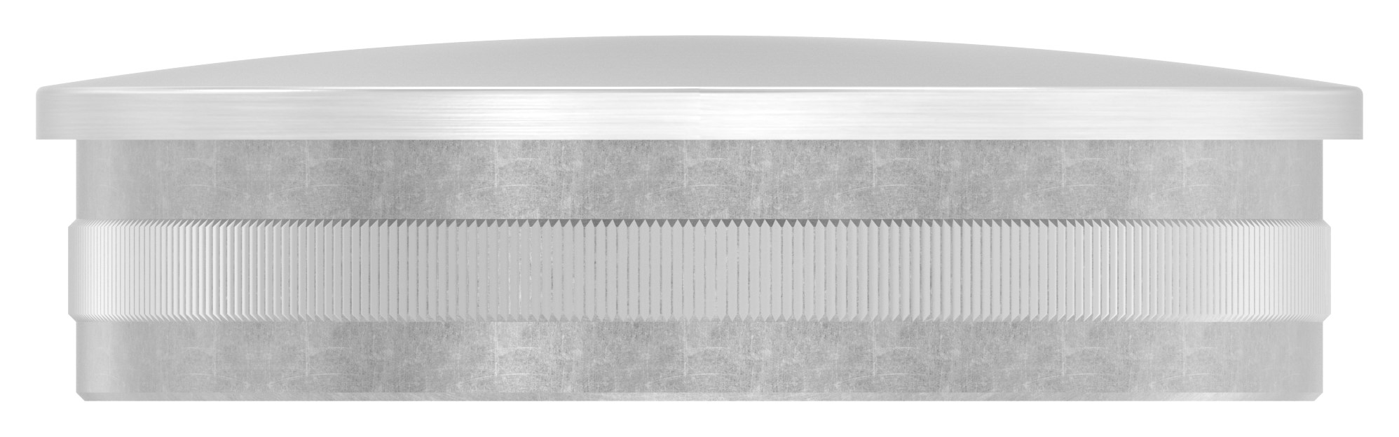 Rohrabschlussstopfen, für Rohr 76,1x2,0mm, V2A