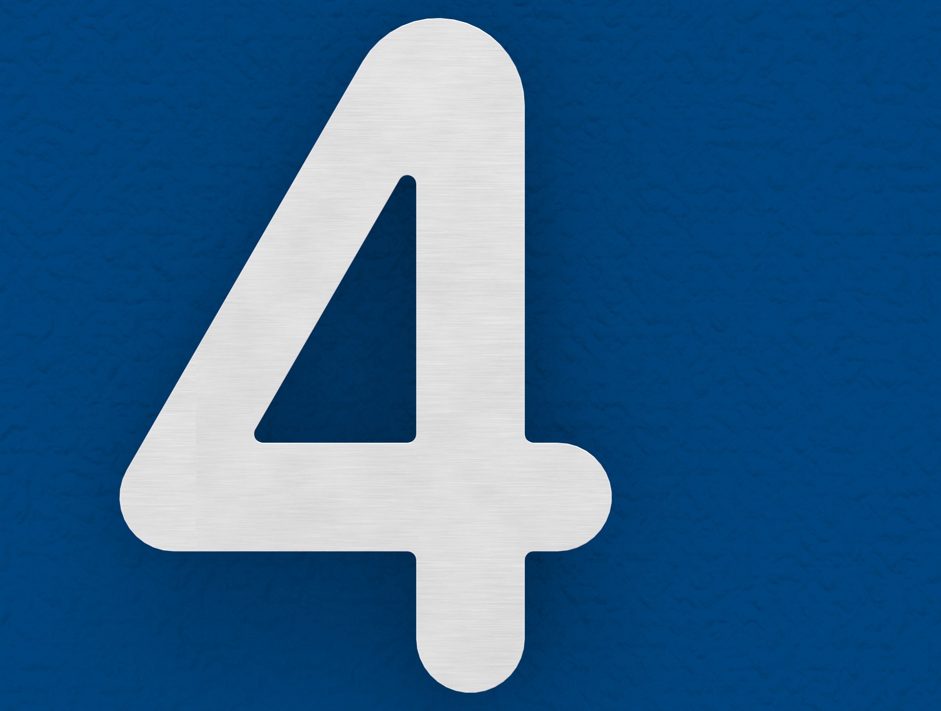 Hausnummer 4 - "klein", V2A