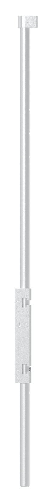 Bodenriegel XL mit Länge 1000mm, zum Anschrauben, blank