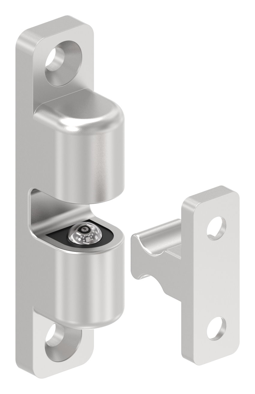 Kugelschnäpper mit Haltekraft 75N, V2A