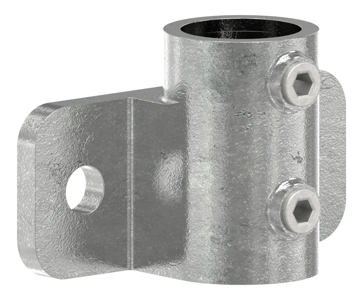Wandhalter mit 2 Bohrungen, für Rohr Ø 42,4mm