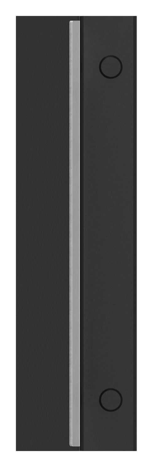 Anschlag für Gittertorschloss GTS 2, RAL 9005 schwarz