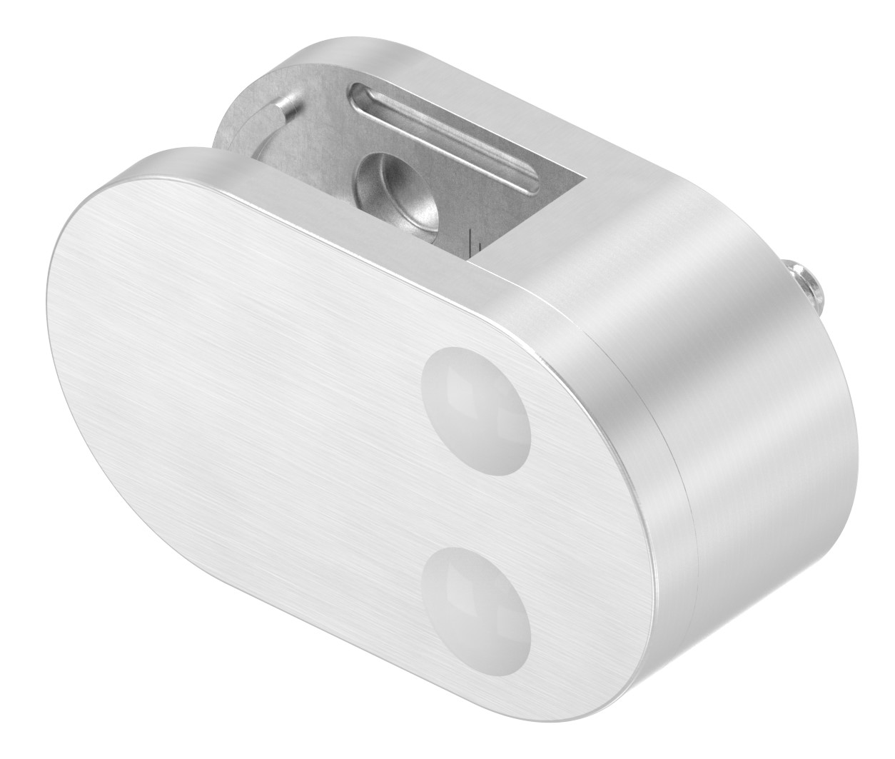 Sichtschutz Endglasklemme Mod. 25, V4A Sichtschutz Endglasklemme Mod. 25, V4A