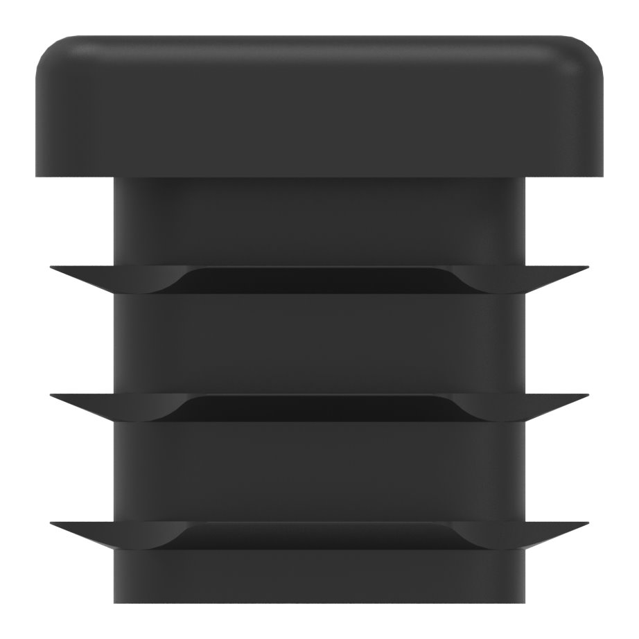 Kunststoffkappe für Rechteckrohr 50x20mm