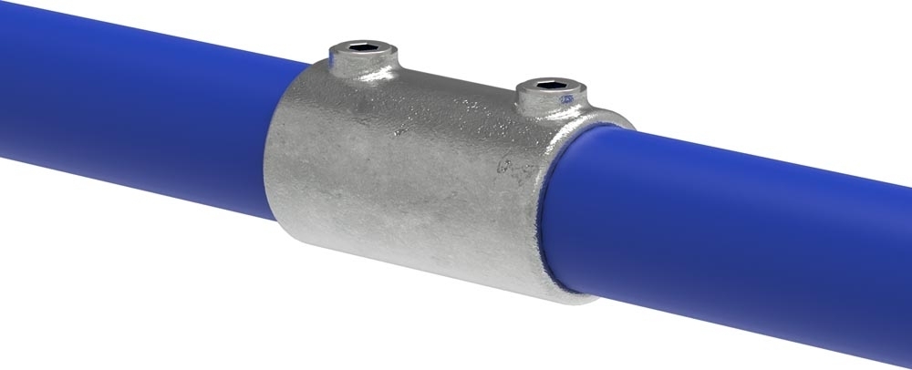 Verbinder, gerade, für Rohr Ø 33,7mm