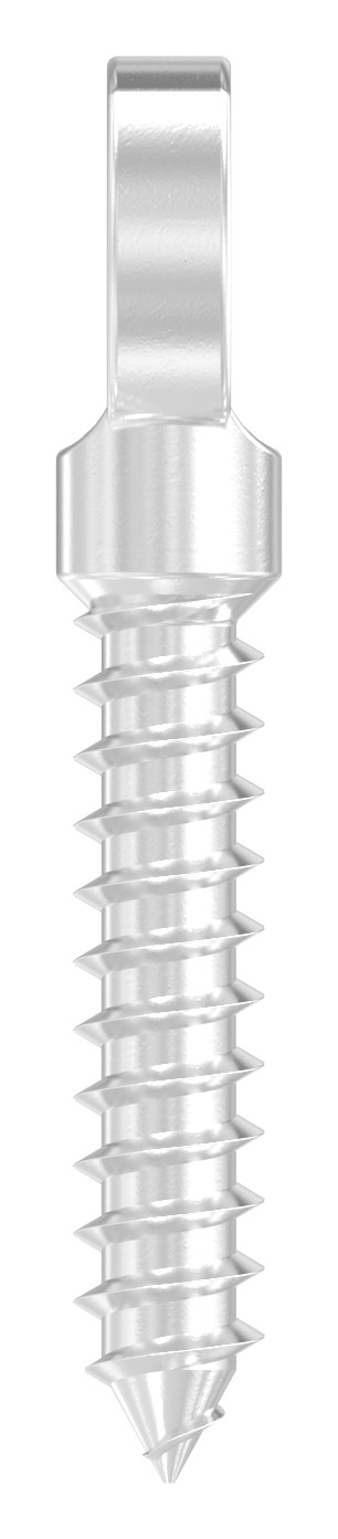 Augenschraube, mit Holzgewinde 8mm, V4A