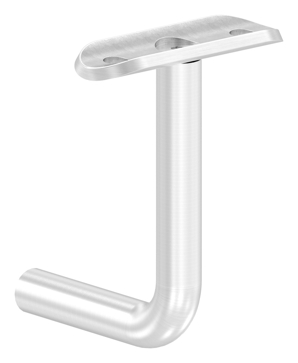 Bügel Ø 12mm mit Handlaufanschlussplatte 33,7mm, V2A