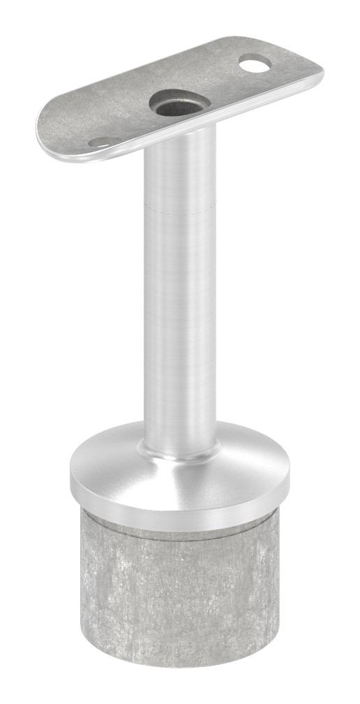 Rohrabschlussstopfen mit Stift für LED Handlauf, V2A