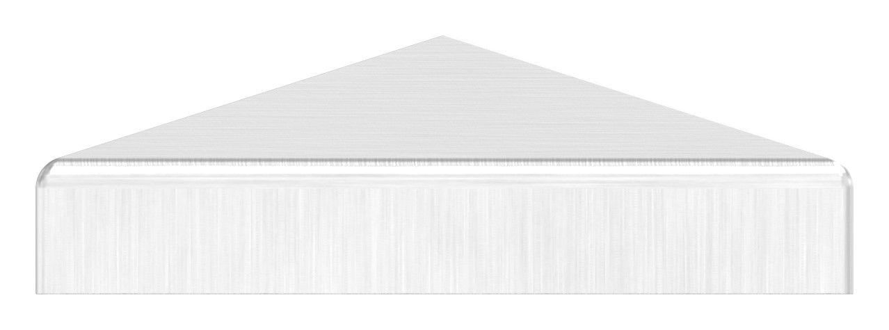 Pyramidenkappe, für Rohr 60x60mm, V2A
