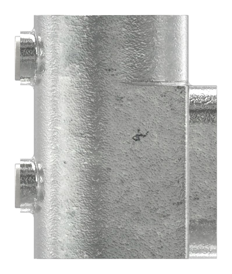 Wandhalter mit 2 Bohrungen, für Rohr Ø 42,4mm