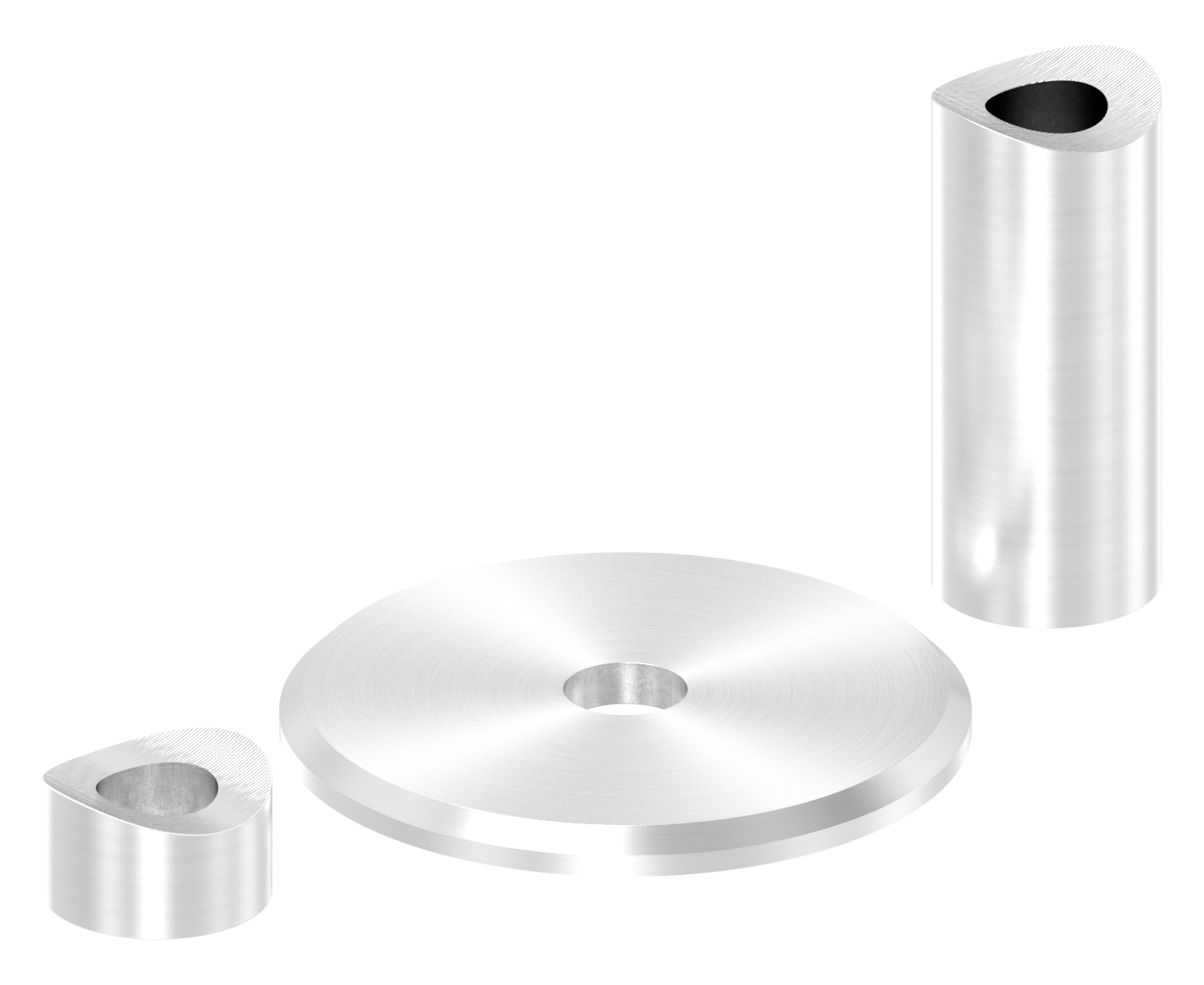 Wandbefestigung für französische Balkone, V2A