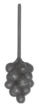 Weintraube, Ansatz Ø 6mm