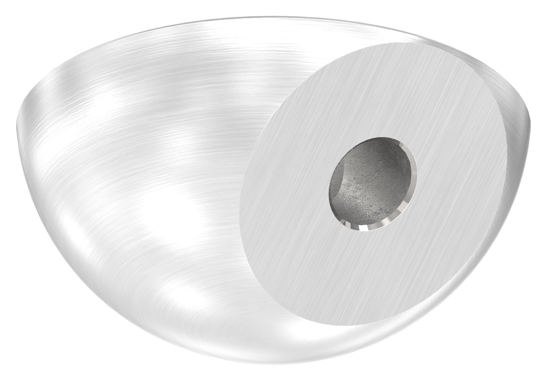 Kugelhälfte mit Nase, ihre Zeichnugnr: 000204001