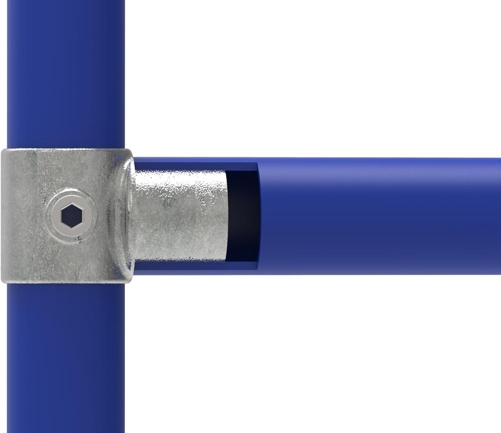 T-Stück, für Rohr Ø 48,3mm