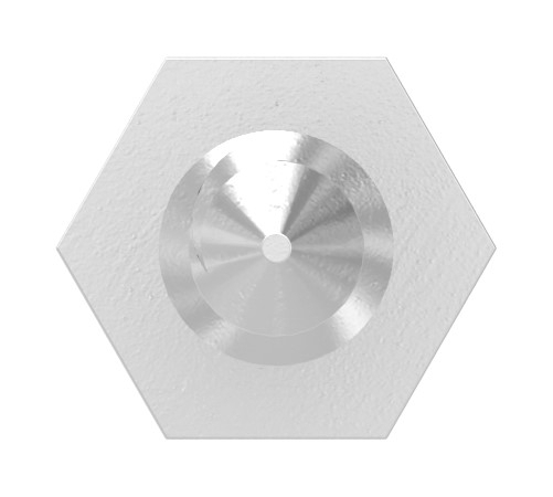 Sechskant-Holzschraube 10x60, DIN 571, V2A