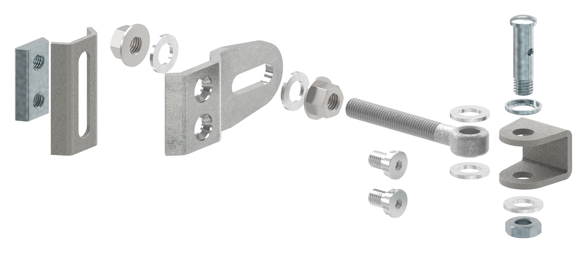 Torband M12, 4-fach verstellbar, 180° Torband M12, 4-fach verstellbar, 180°