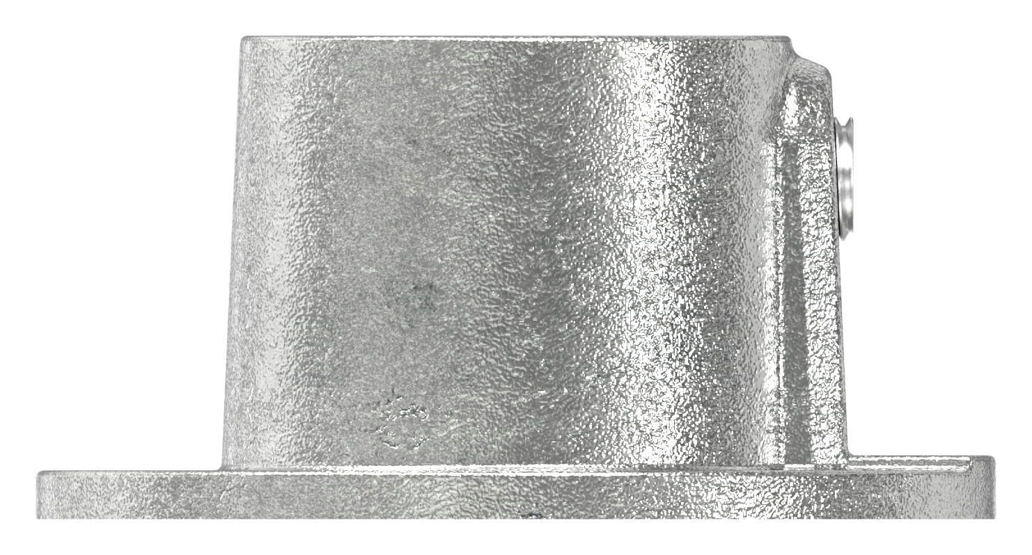 Wandhalter mit 4 Bohrungen, für Rohr Ø 60,3mm