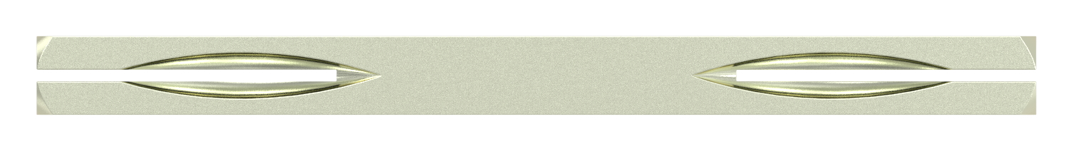 Drückerstift, verzinkt