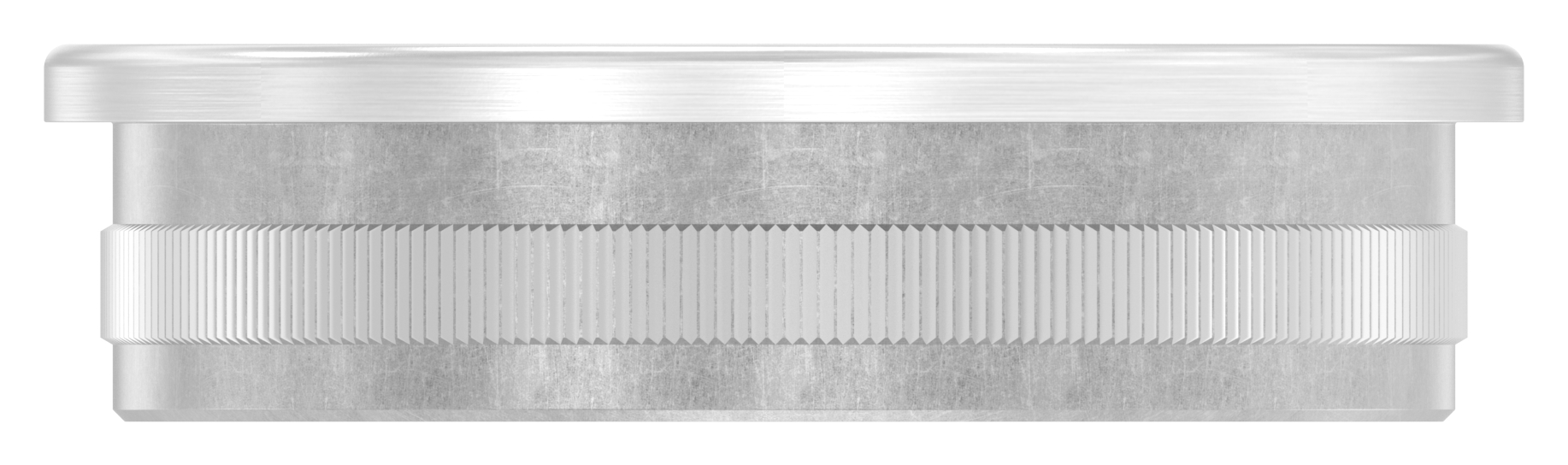 Rohrabschlussstopfen, für Rohr 60,3x2,5mm, V2A