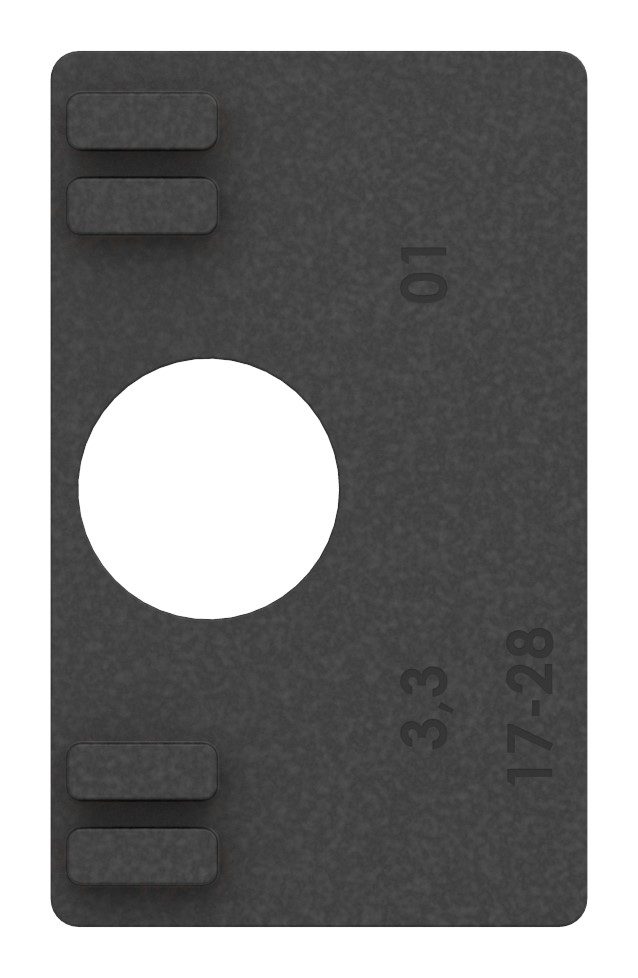 Gummi für Mod. 31, VSG-Glas 8,76mm