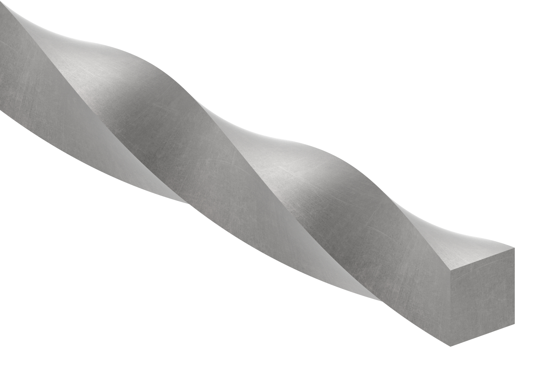 Vierkant 14x14mm, durchgehend gedreht, L: 3000mm