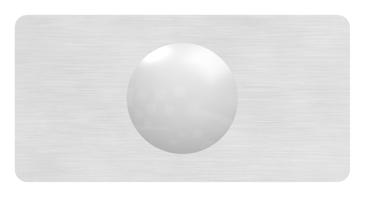 Glasausrichter für Ganzglasgeländer, für Glas 12,76 - 13,52mm