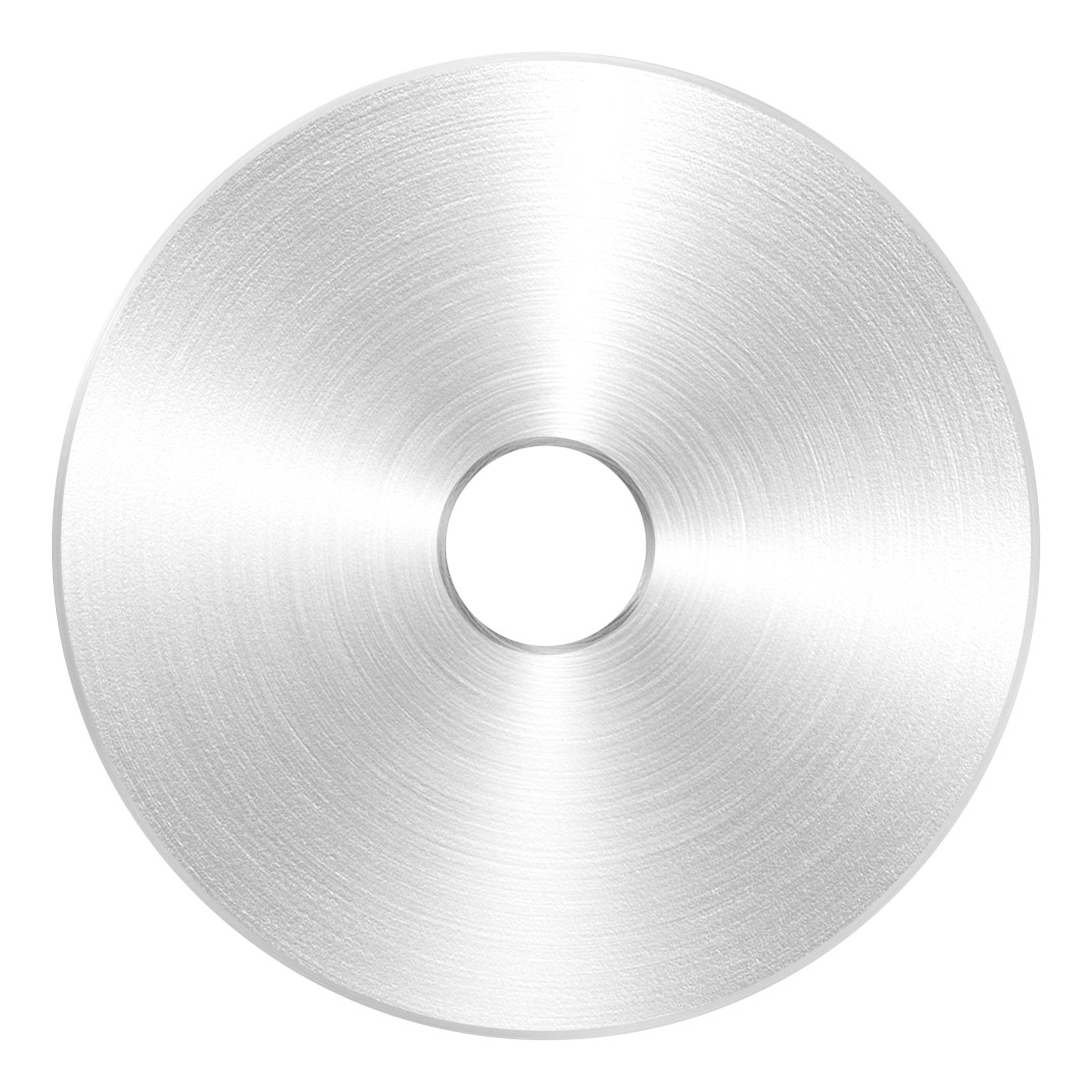 Unterteil Ø 52 mm, mit Durchgangsbohrung , t: 40mm, V2A