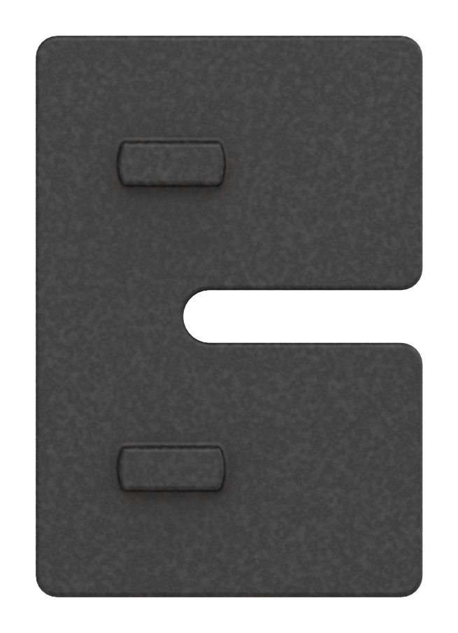 Gummi für Mod. 22, Blech 2mm Gummi für Mod. 22, Blech 2mm