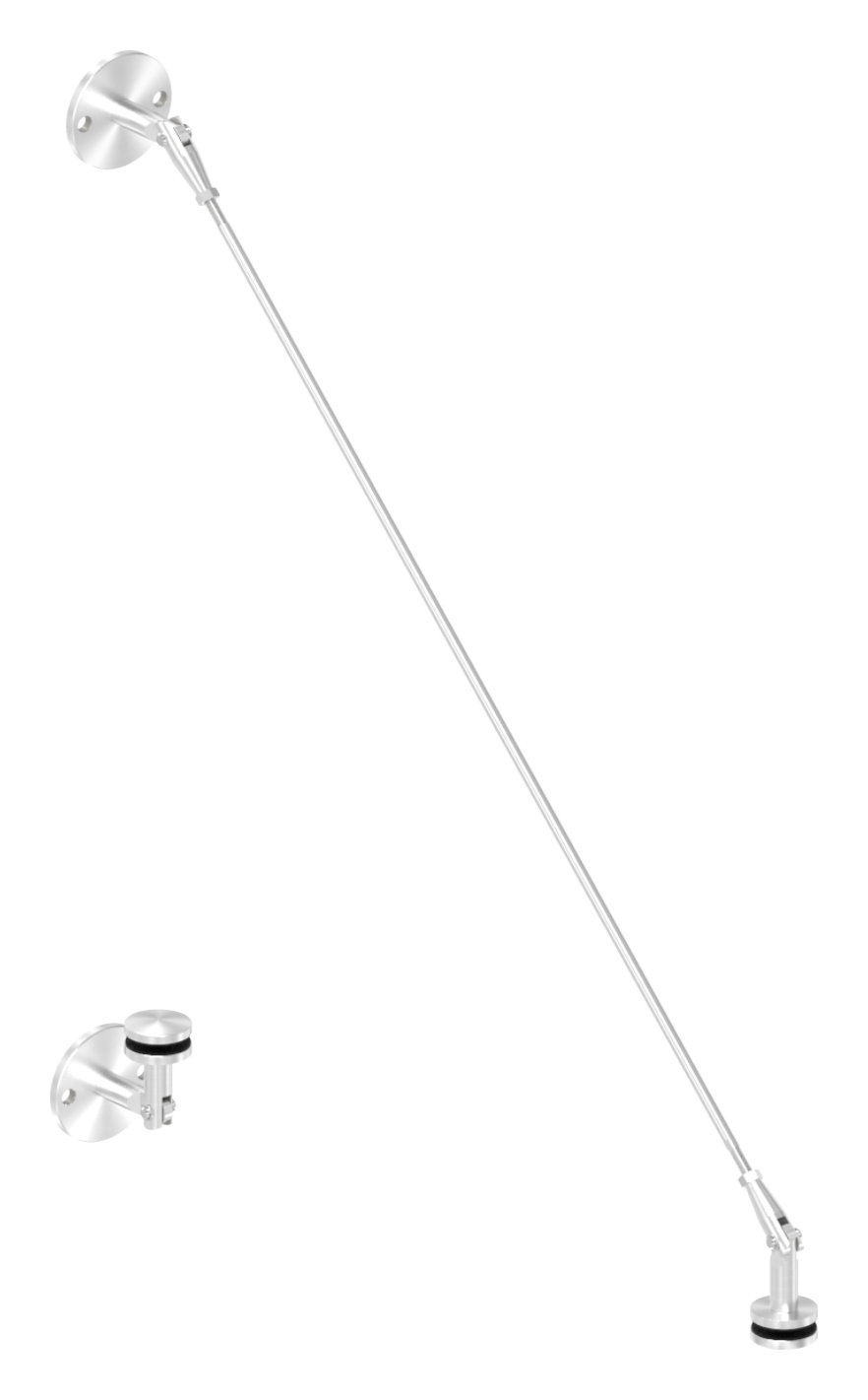 Vordachsystem abgehangen, V2A