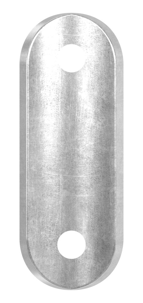 Handlaufanschlussplatte S235JR, Rohranschluss Ø 42,4mm Handlaufanschlussplatte S235JR, Rohranschluss Ø 42,4mm