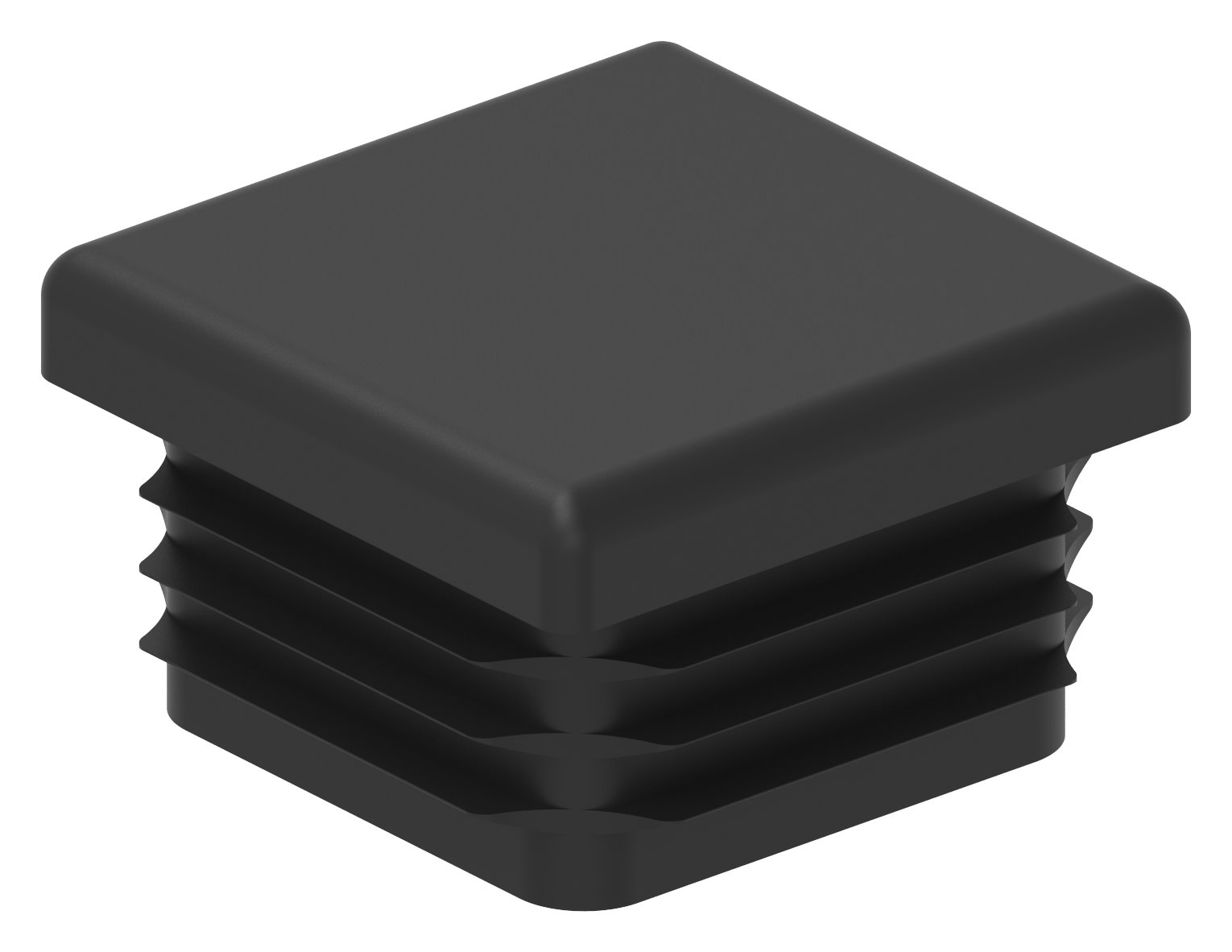 Kunststoffkappe für Quadratrohr 30x30mm