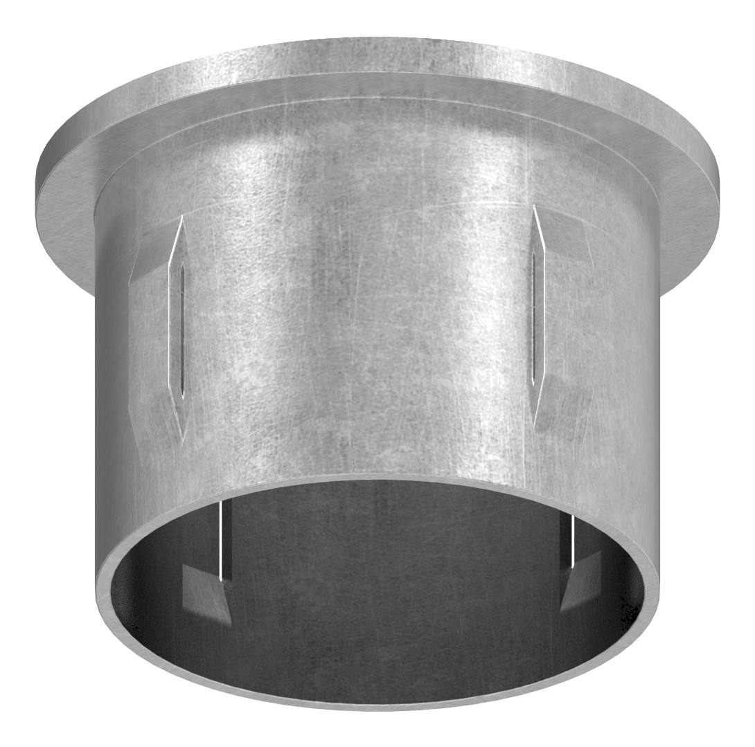 Stahleinschlagkappe, für Rohr 42,4mm