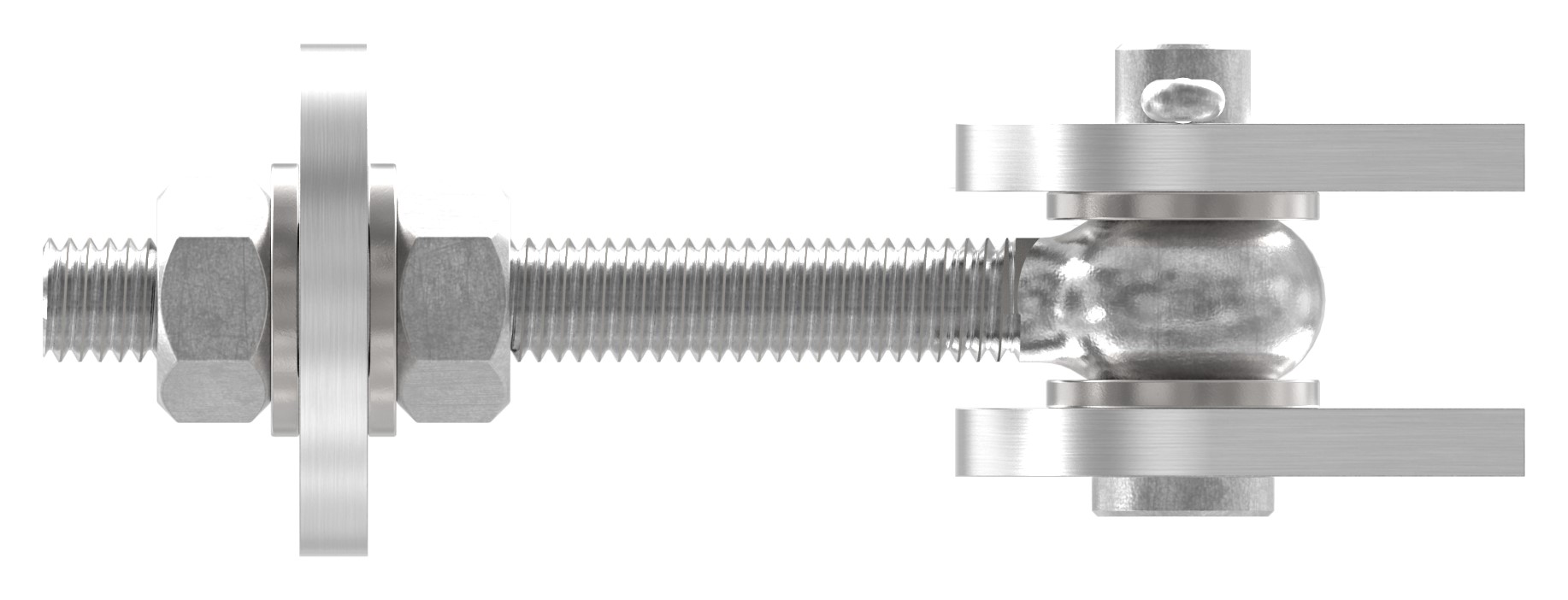 Torband 180° verstellbar, Gewinde M12, V4A