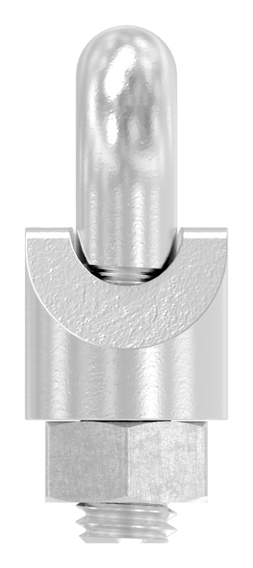 Drahtseilklemmen für Seil 5mm, V4A Drahtseilklemmen für Seil 5mm, V4A
