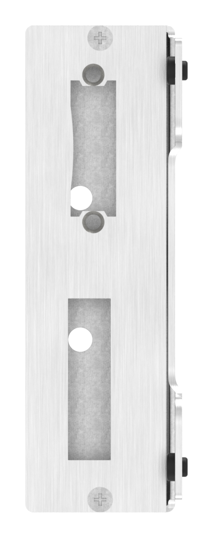 Edelstahlgegenkasten eckig, für Abstand 72mm, zum Anschweißen, 50mm, V2A Edelstahlgegenkasten eckig, für Abstand 72mm, zum Anschweißen, 50mm, V2A