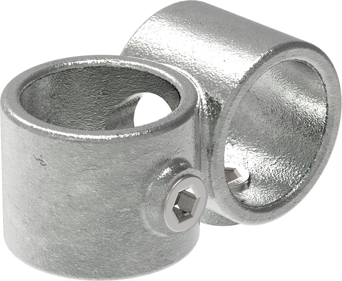 Kreuzstück 90°, reduziert, für Rohr Ø 48,3 / 33,7mm