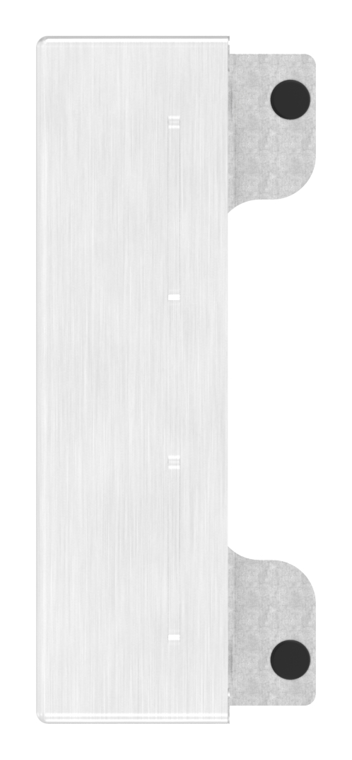 Edelstahlgegenkasten eckig, für Abstand 72mm, zum Anschweißen, 30mm, V2A Edelstahlgegenkasten eckig, für Abstand 72mm, zum Anschweißen, 30mm, V2A