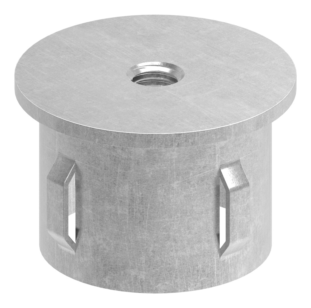 Stahleinschlagkappe, für Rohr 42,4mm