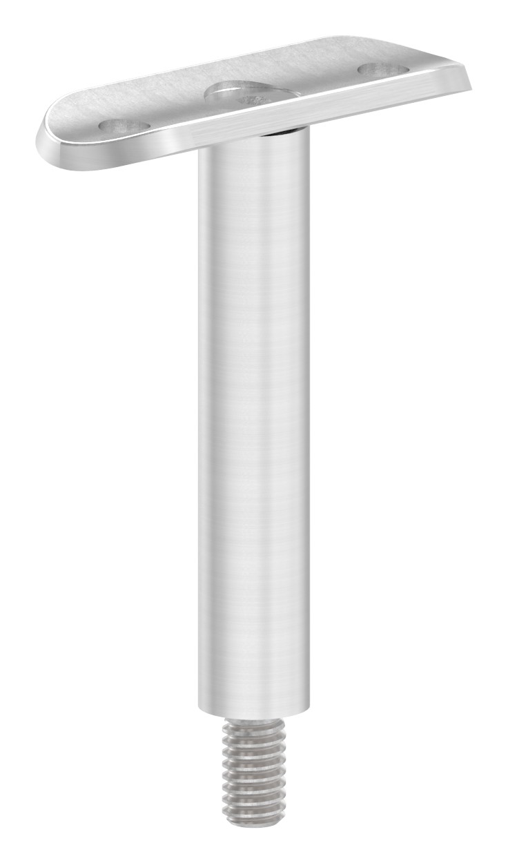 Stift Ø 14mm mit Handlaufanschlussplatte für Rohr 42,4mm, V2A